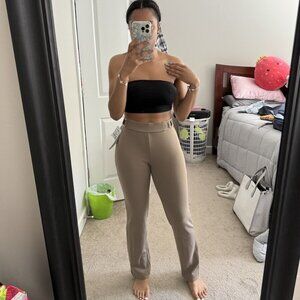 The Straight High Rise Work Pants